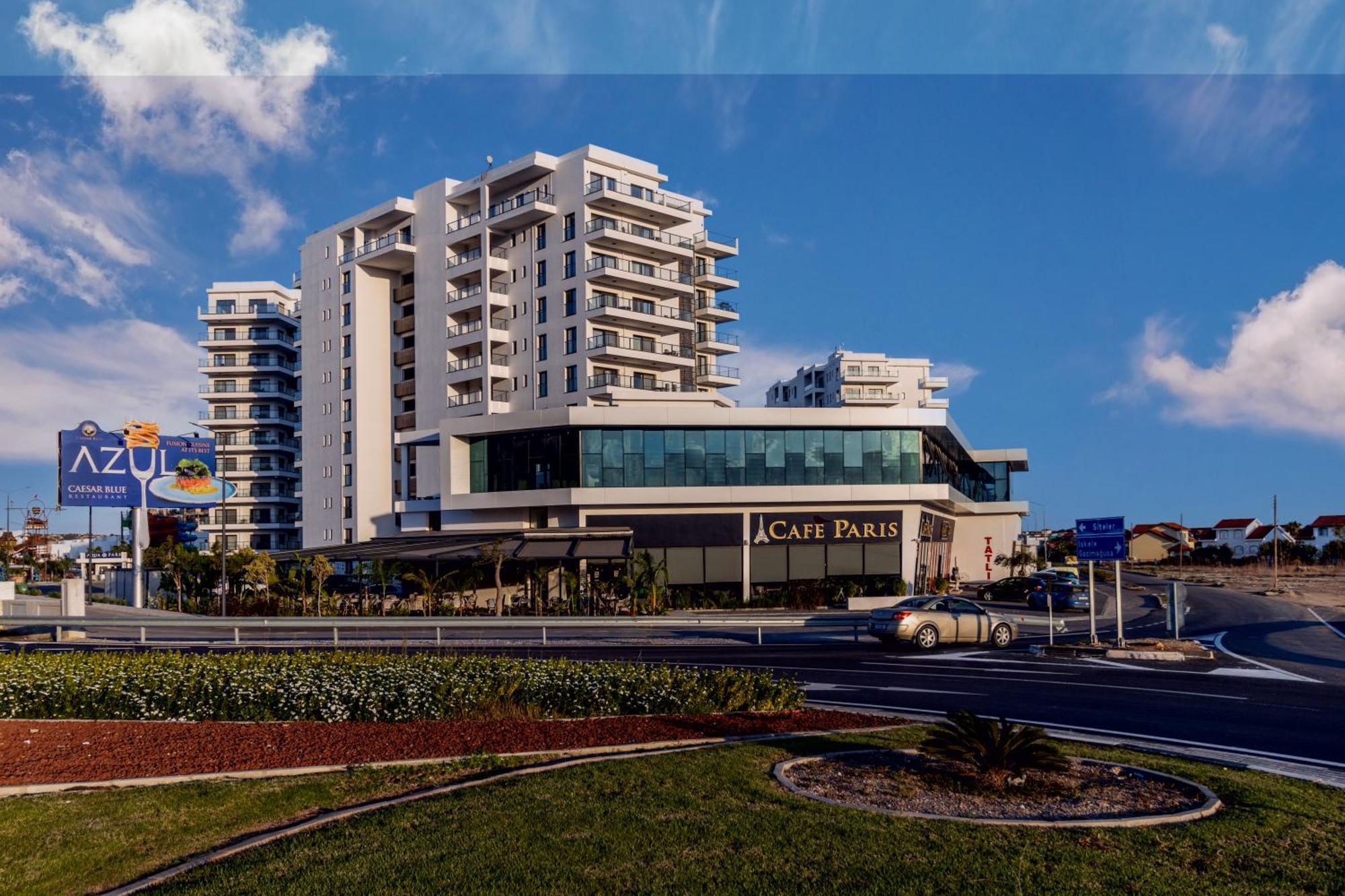 Terra Apartments In Caesar Blue Resort, Fixed Lunch Till 3Pm, Gym, Heated Pool, Sauna, Kids Club Rizokarpaso Exterior foto